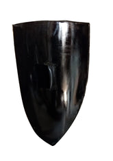 handcrafted medieval heater shield for cosplay and display